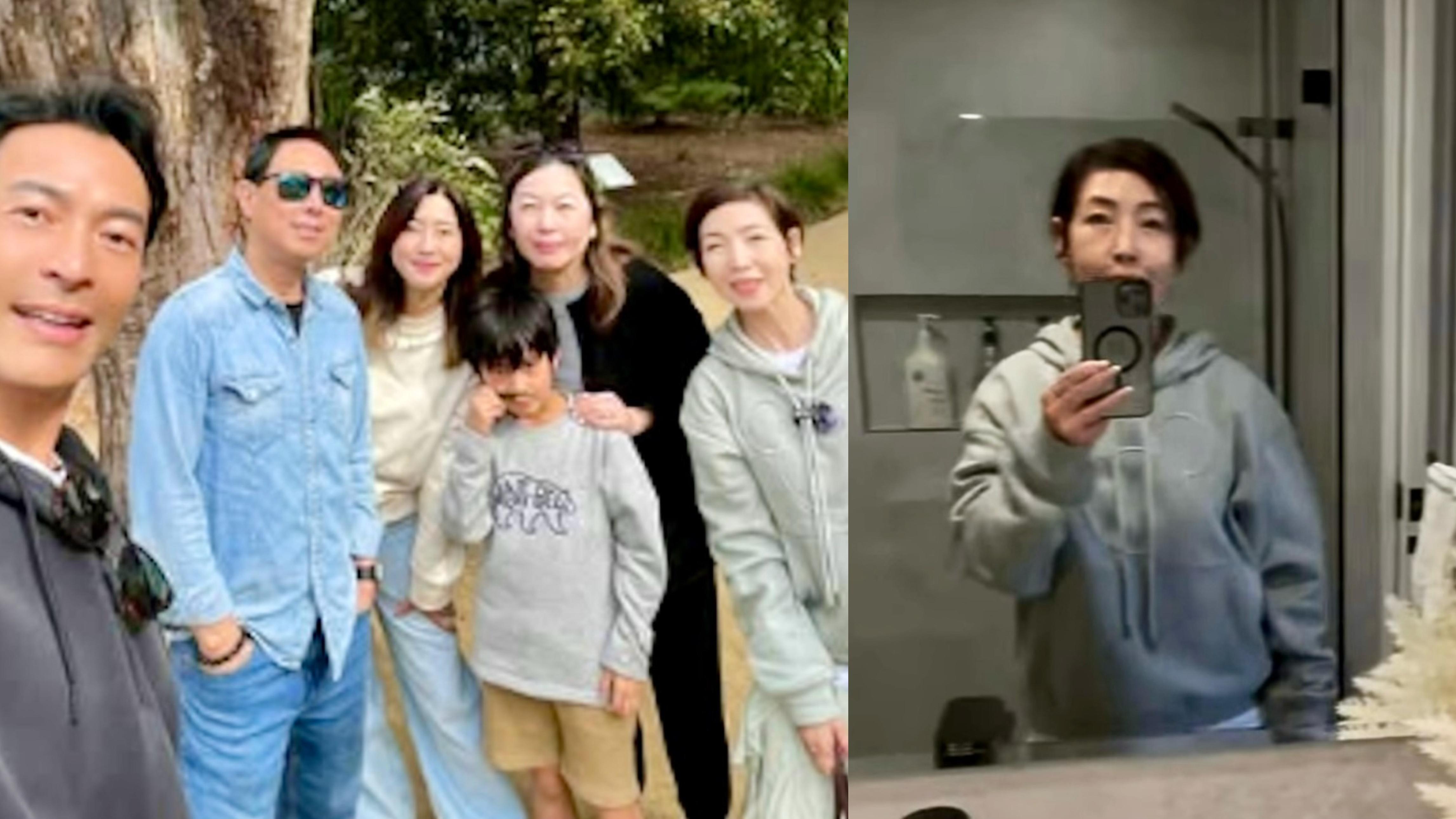 59歲黎芷珊孖舊愛張達倫全家旅行 同住一屋感情親密