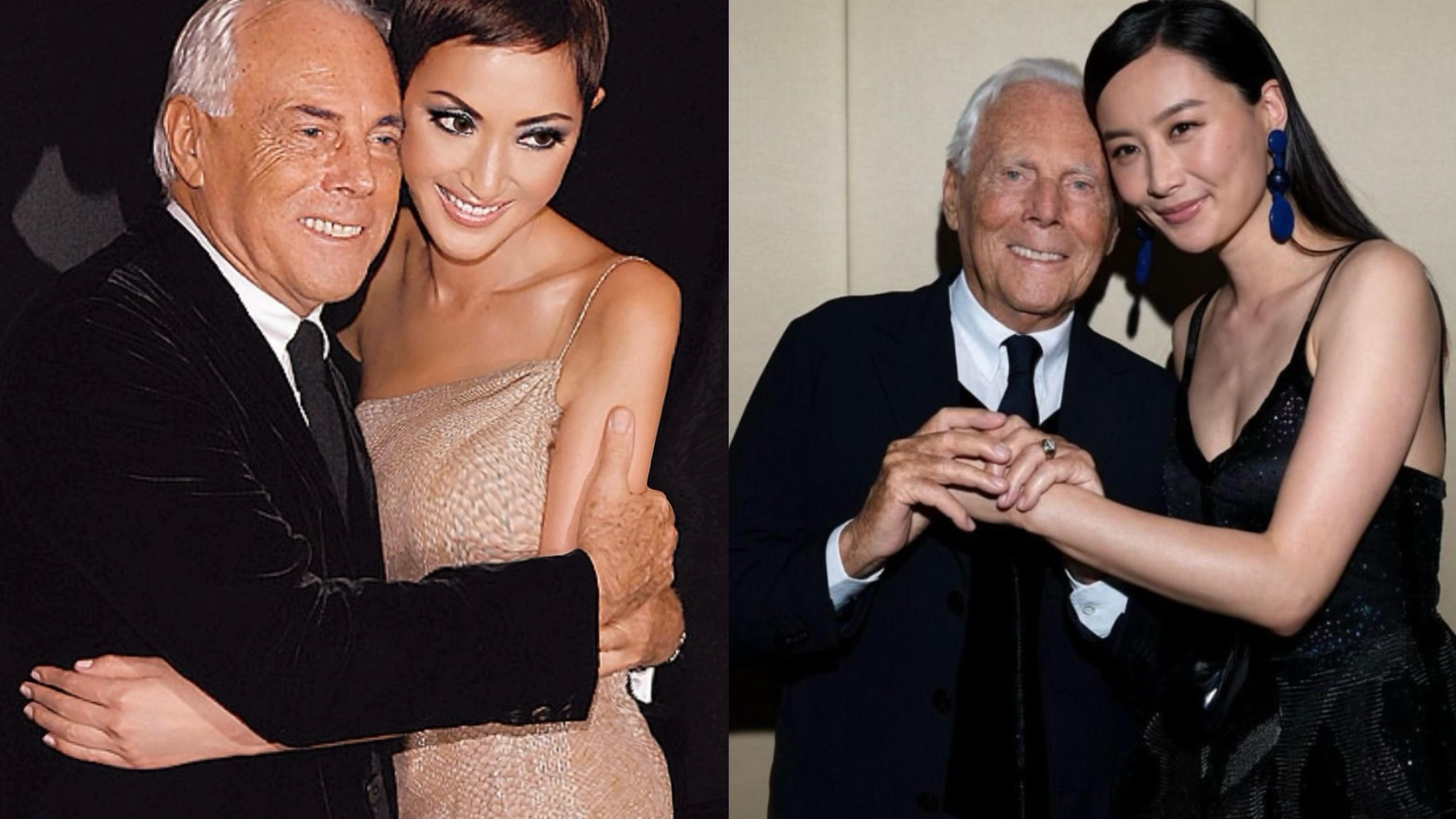 Giorgio Armani病逝｜陳法拉薛芷倫貼合照悼念 大讚是最有尊嚴藝術家