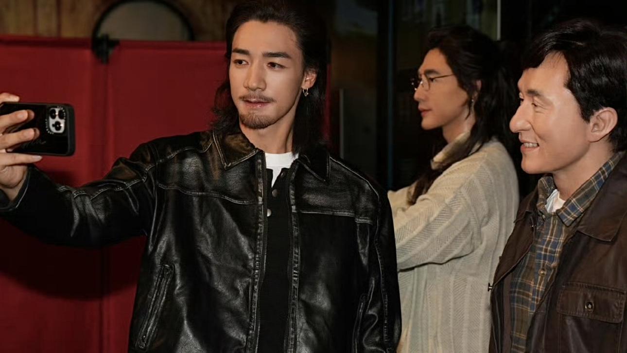 捕風追影｜成龍喜見傳承動作片新一代演員 此沙親為雙胞胎兄弟蠟像揭幕 