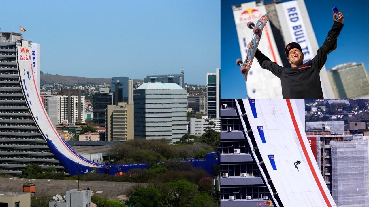 滑板｜50歲巴西選手Sandro Dias征服22層高滑道 破兩項健力士世界紀錄（有片）