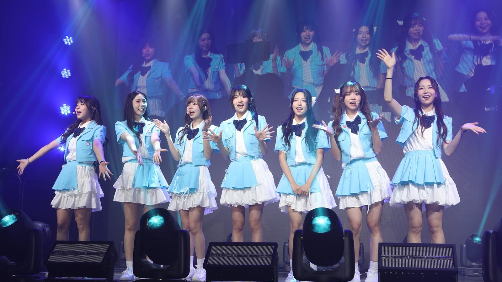 偶像女生其中7位率先出道名IdG Bubbles 喊爆多謝粉絲