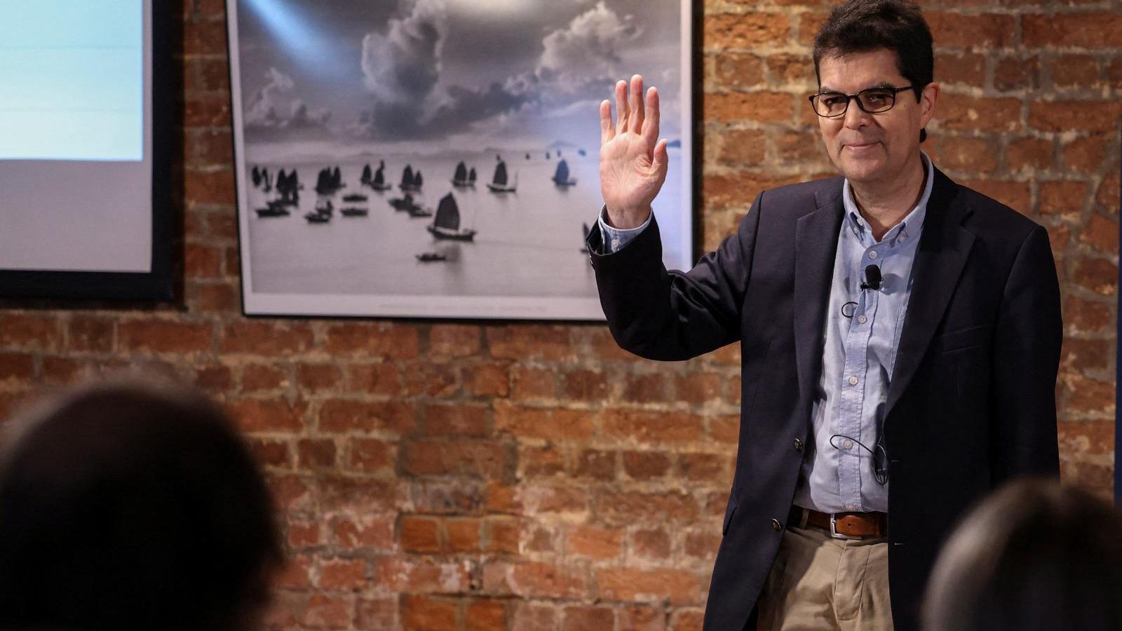 「股壇長毛」David Webb。(資料圖片/路透社圖)