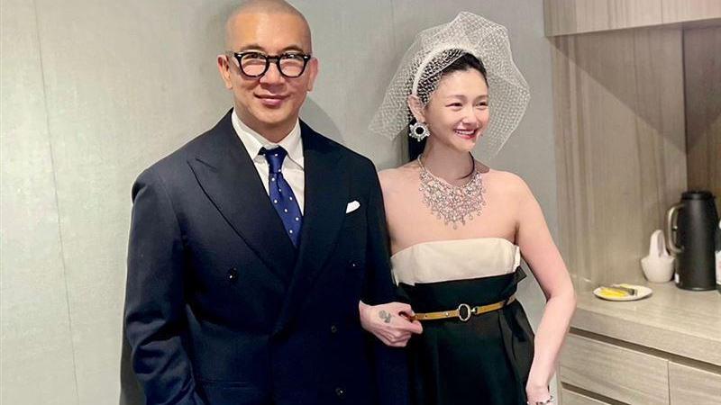 大S和具俊曄2022年3月宣布結婚，不到三年就天人永隔。（圖／翻攝自經紀人）