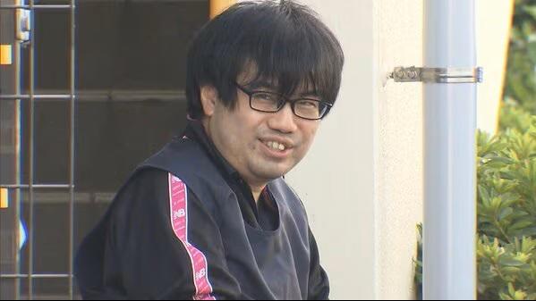 涉嫌猥褻少女被捕的教師中村岳。(FNN新聞)