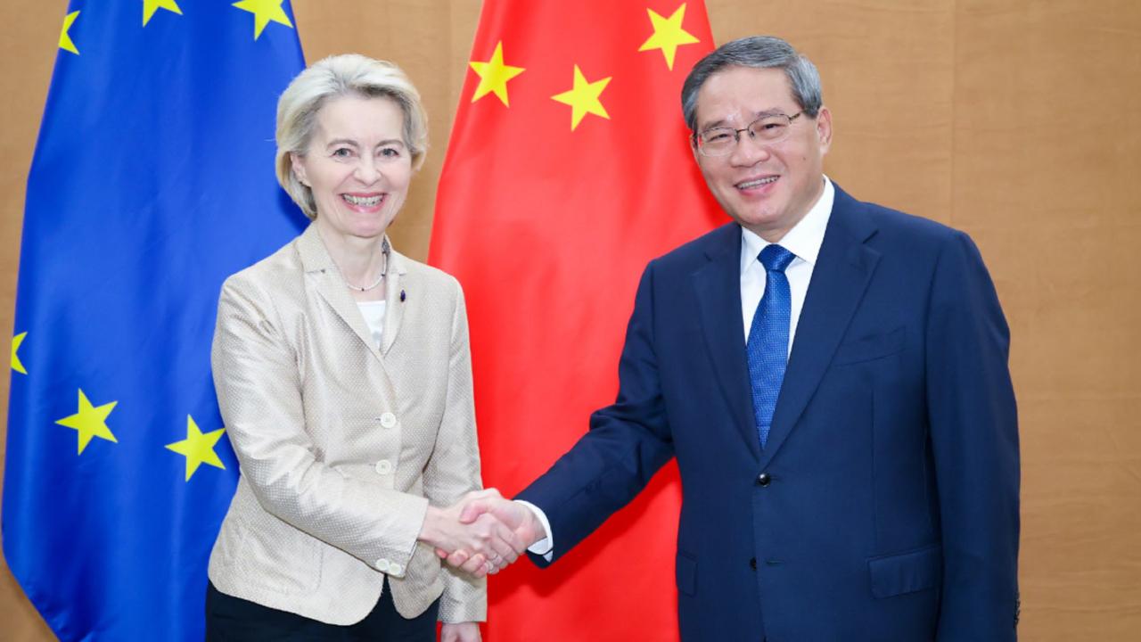 李強晤馮德萊恩　稱中歐應做世界穩定性與確定性力量