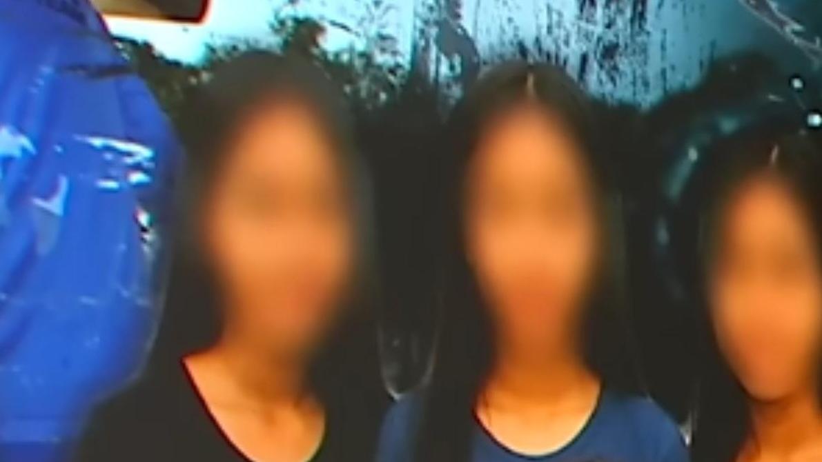 事件中一同溺斃的3名13歲少女。(互聯網)