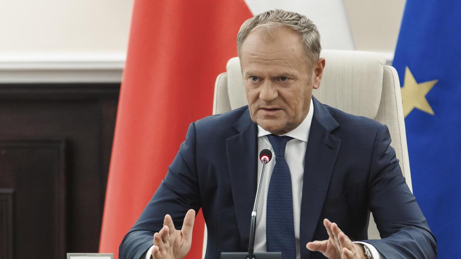 波蘭總理圖斯克。（圖／美聯社）