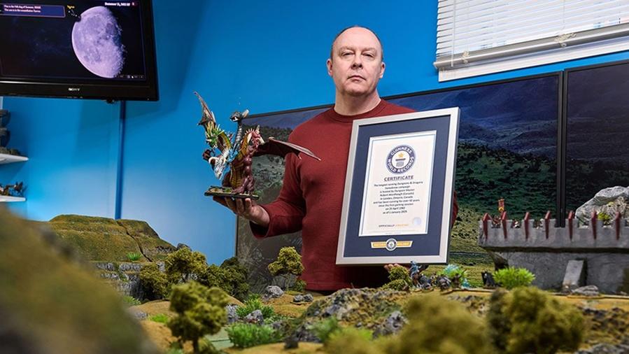 《龍與地下城》玩足43年，破健力士世界紀錄。(X)