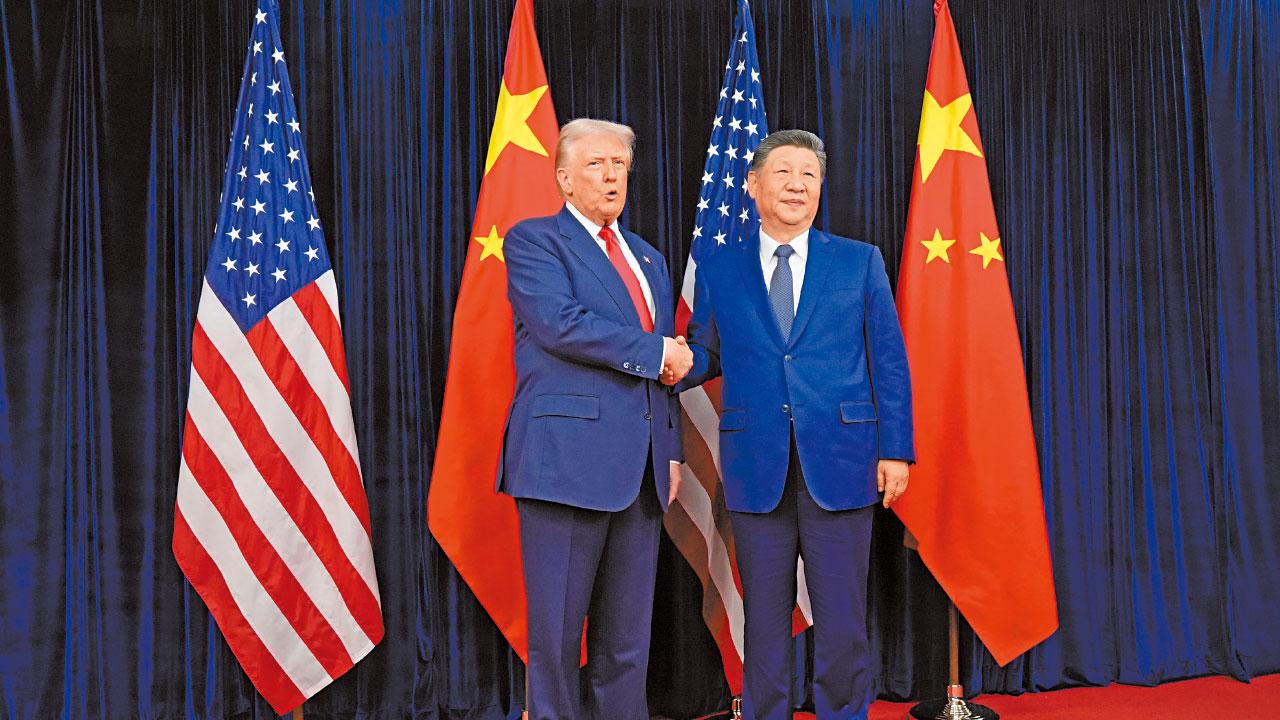 習近平晤特朗普 稱讓中美關係這艘大船平穩前行