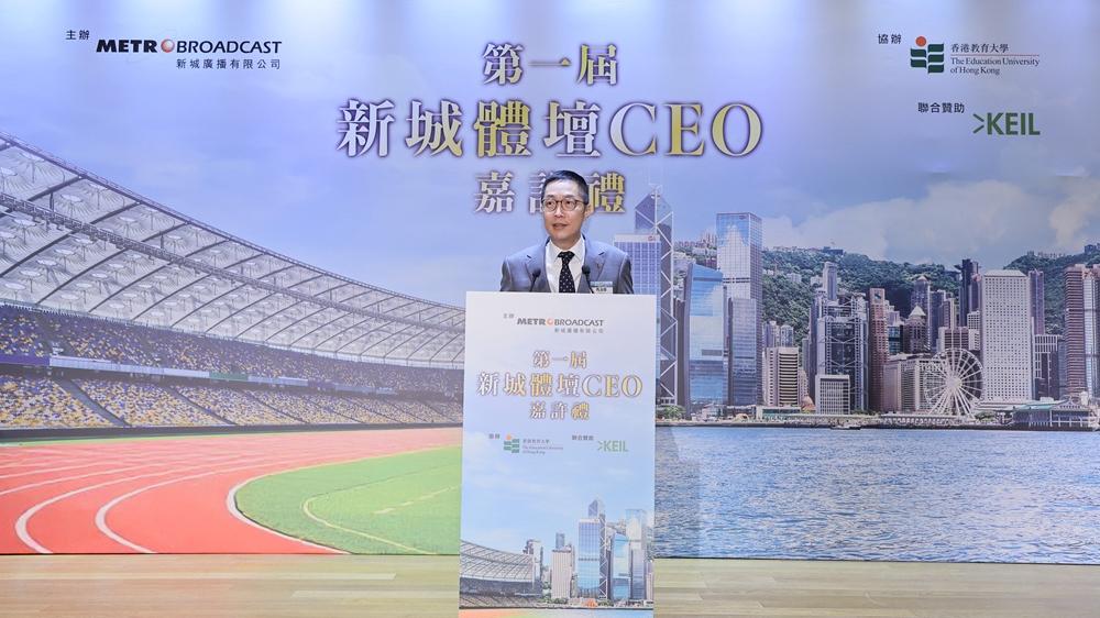 馬浚偉策劃體壇CEO 自言被演藝界耽誤的運動員