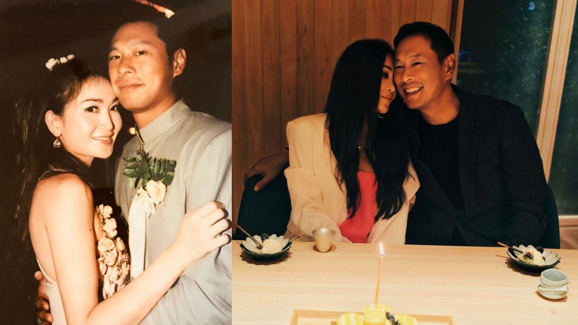溫碧霞明年迎60歲生日 分享昔日婚照慶祝結婚25周年
