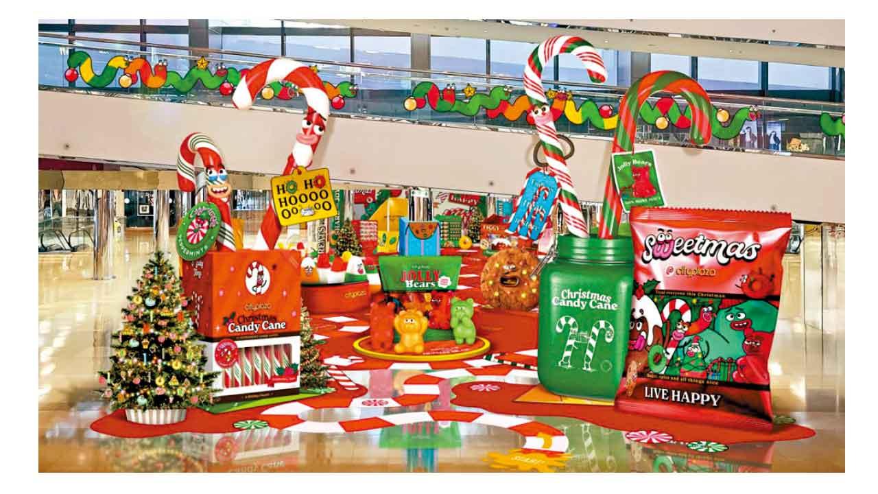 太古城中心化身聖誕Sweetmas糖果樂園