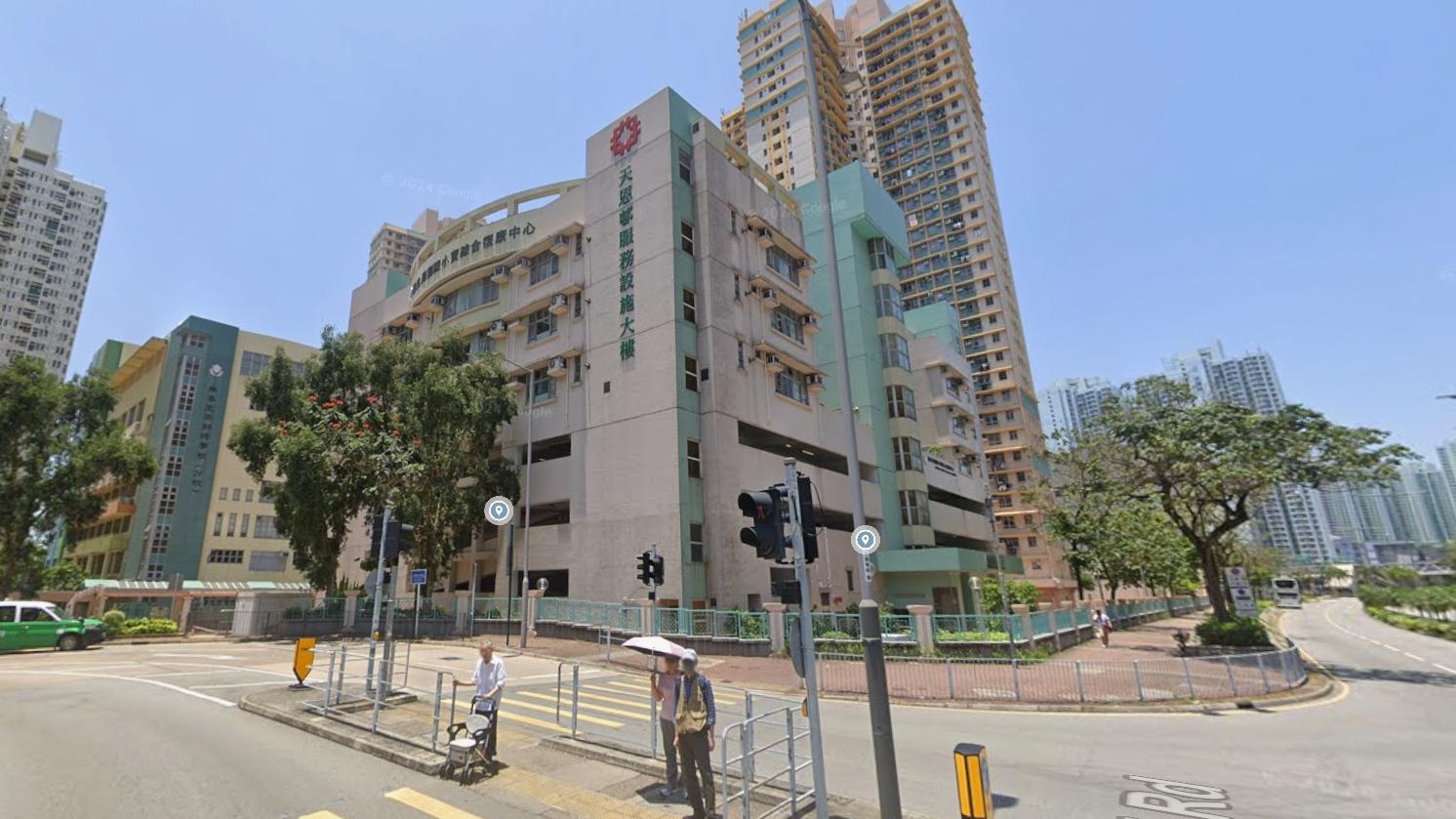 天水圍天恩邨。（Google地圖截圖）