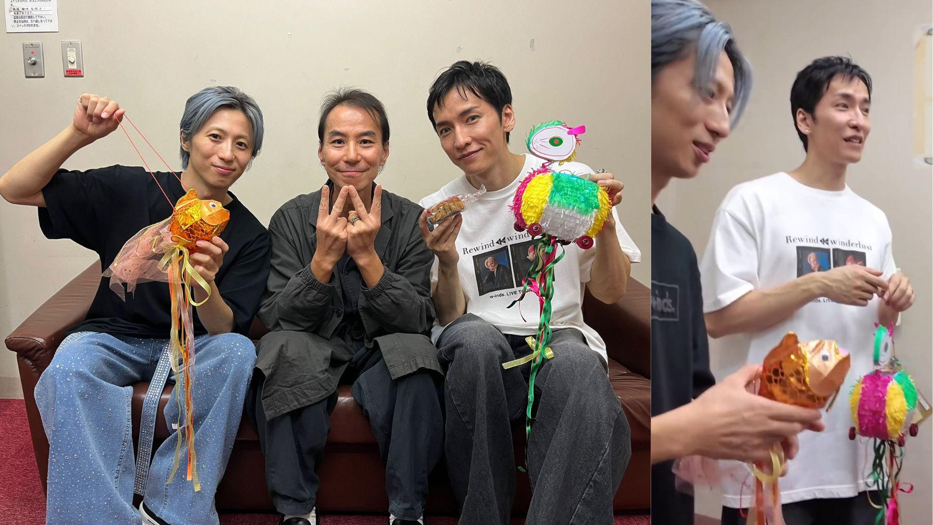 w-inds.驚喜收燈籠月餅 來港開騷與粉絲提早慶祝中秋節