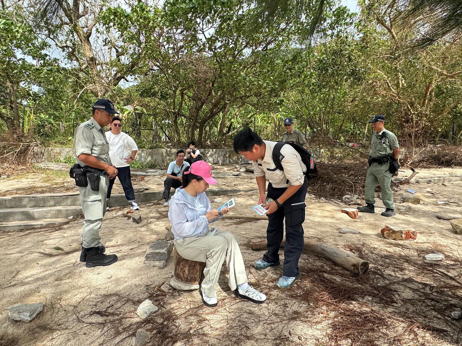 郊野公園遊客量增加 政府加強管理、巡查、清潔服務(@FB環境及生態局 EEB圖片)