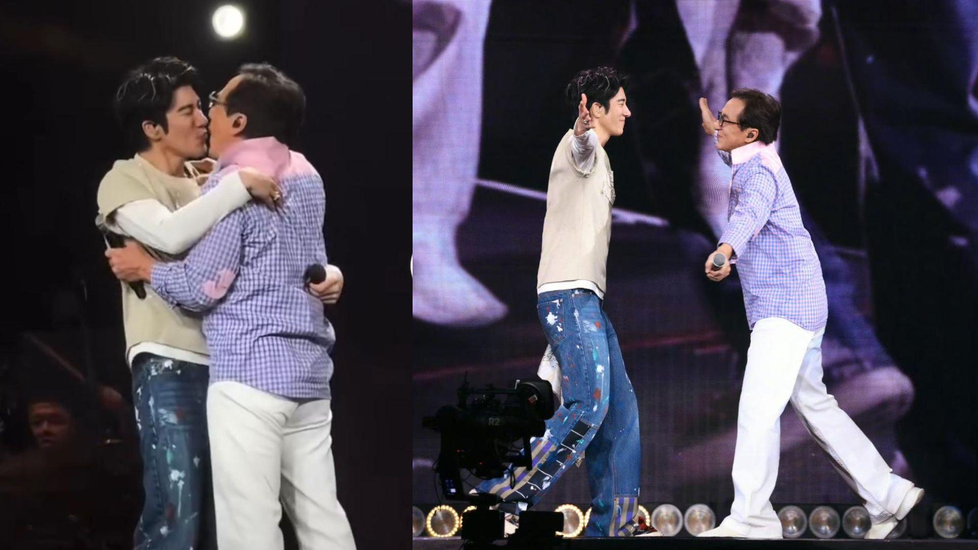 71歲成龍驚現SEVENTEEN舞台未夠一星期 現身王力宏深圳個唱激咀送祝福