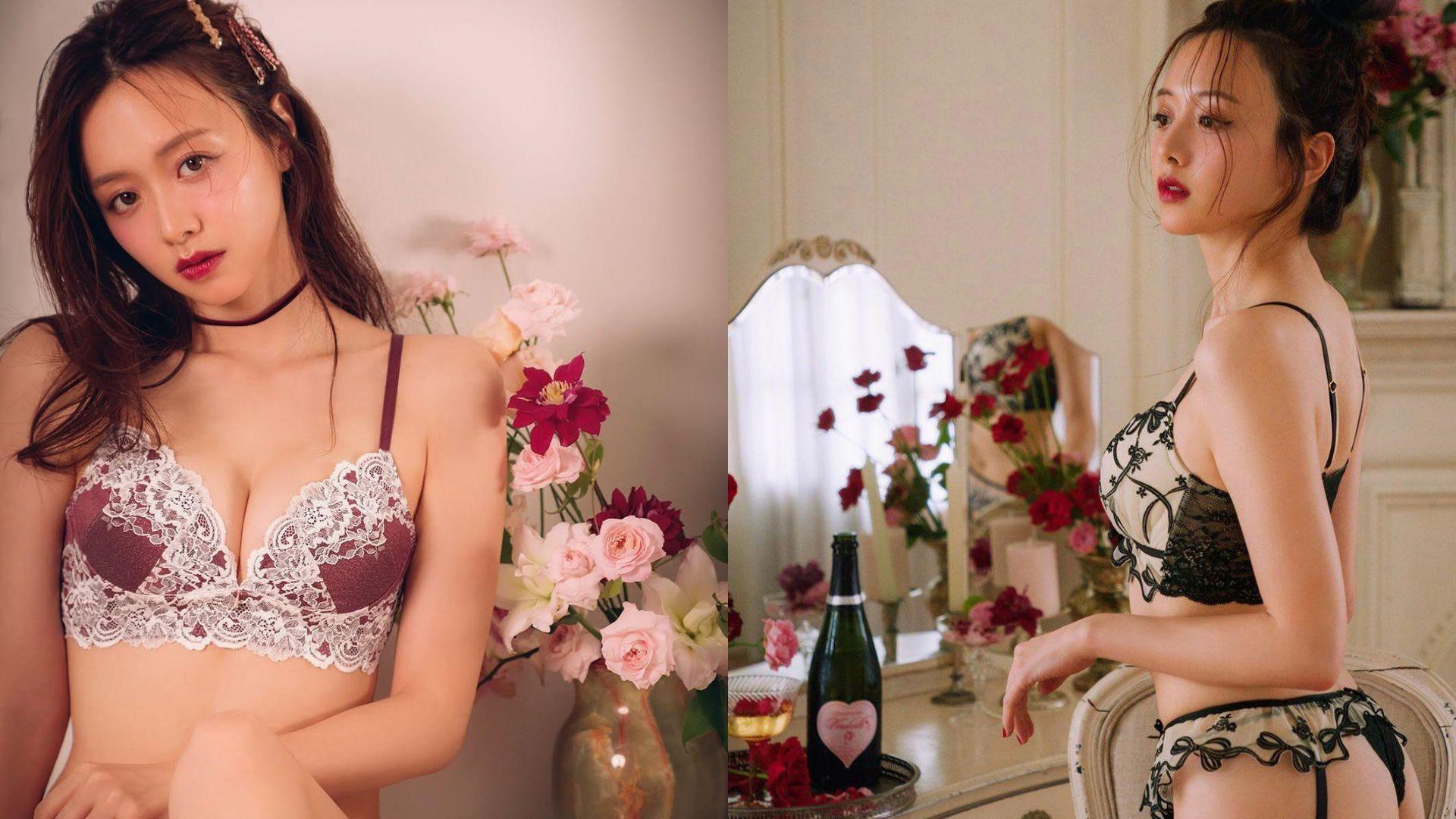 30歲靚女主播大解放 森香澄代言PEACH JOHN拍火辣內衣廣告 (多圖)