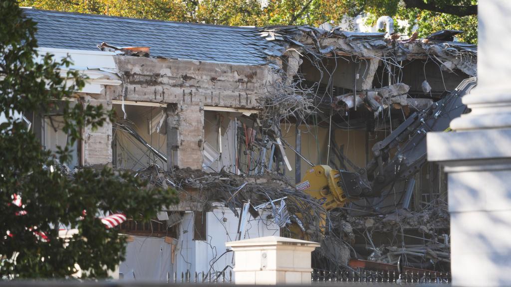 白宮被拆毀！特朗普計劃改建