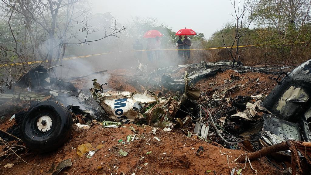 非洲肯雅一架載外國遊客的小型客機墜毀。(美聯社)