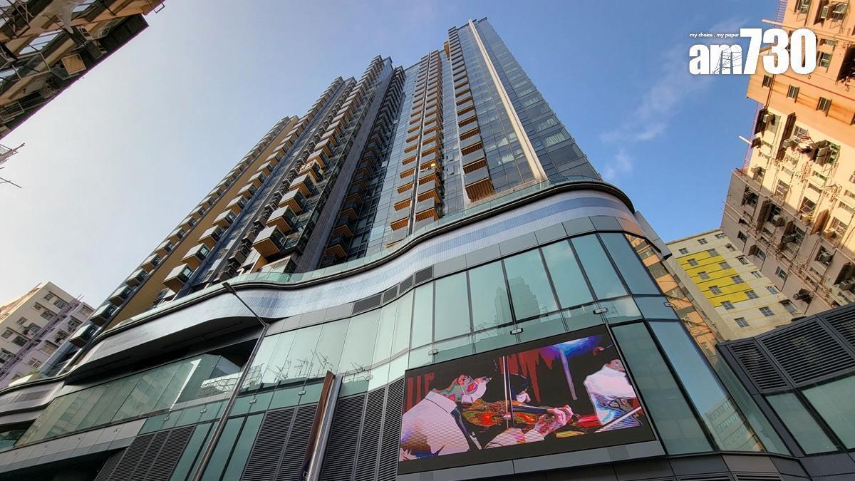 大角咀利奧坊‧曉岸203呎開放式戶，以1.35萬元租出，呎租高近67元。