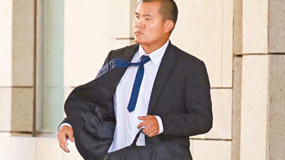 涉箍頸致司機頸椎移位警員林偉榮於2018年作供。(資料圖片)