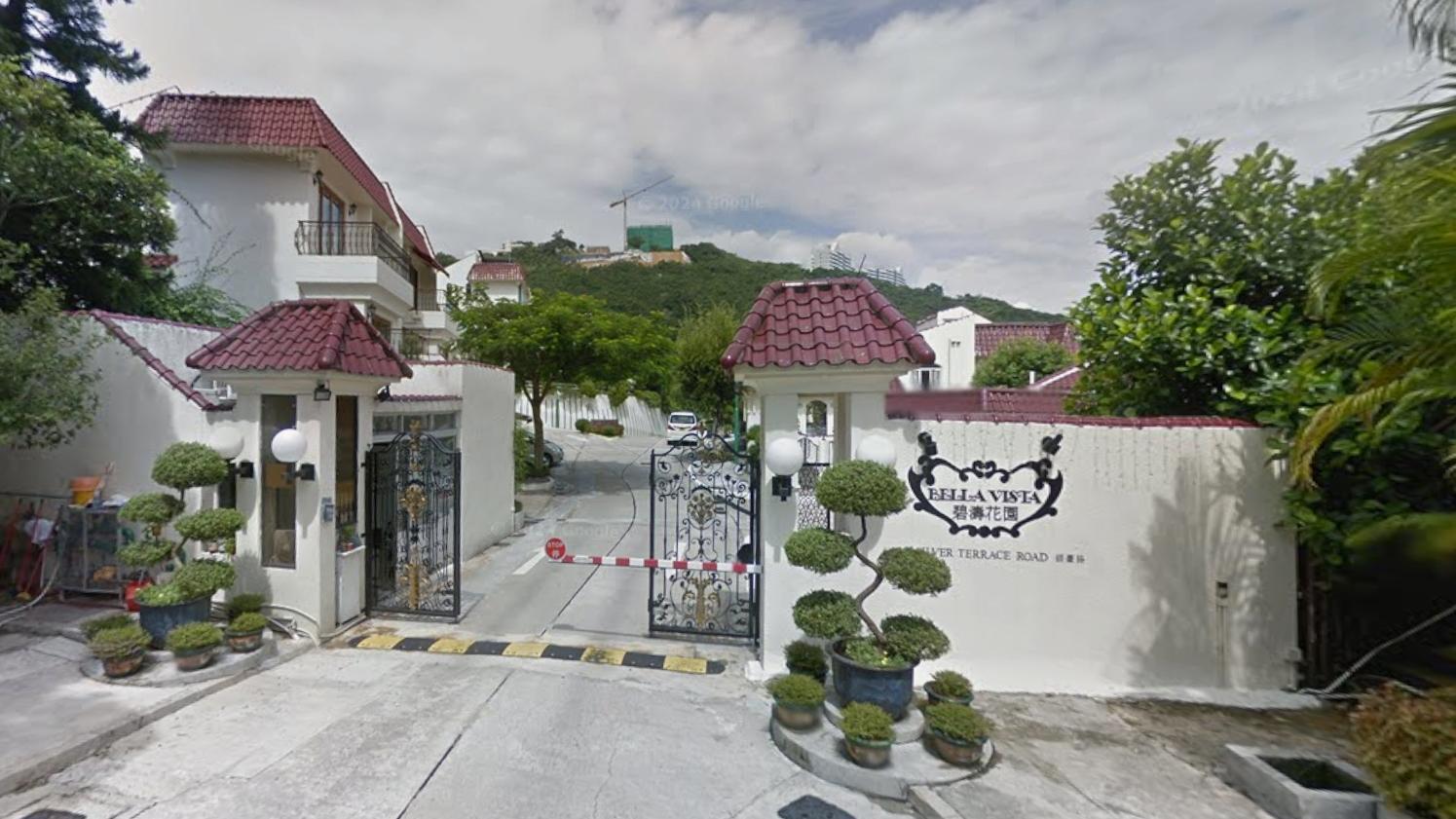 清水灣碧濤花園。（Google地圖截圖）