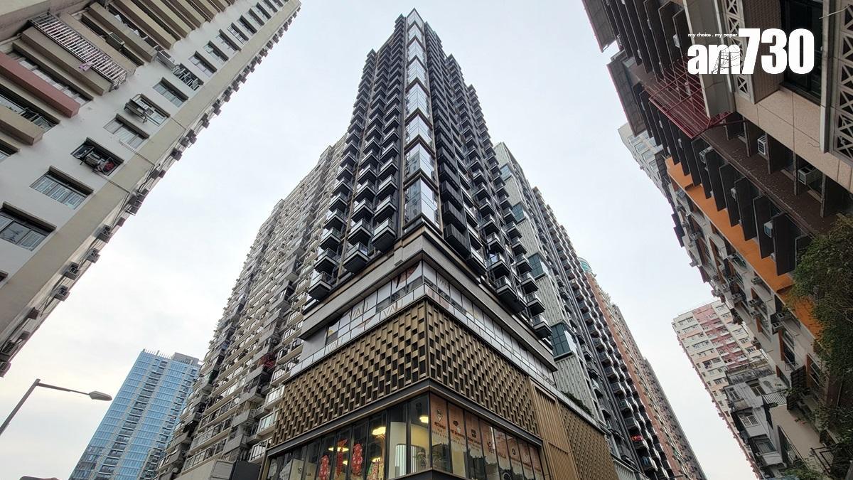 何文田單幢半新盤Vau Residence一伙面積210方呎開放式戶，以1.5萬元租出，呎租高達71元。