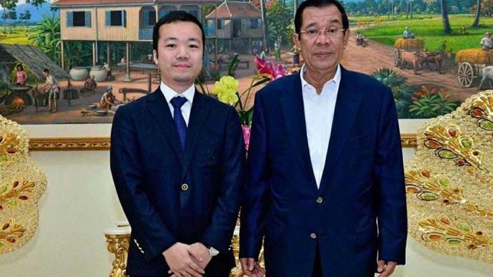 陳志(左)。(互聯網)