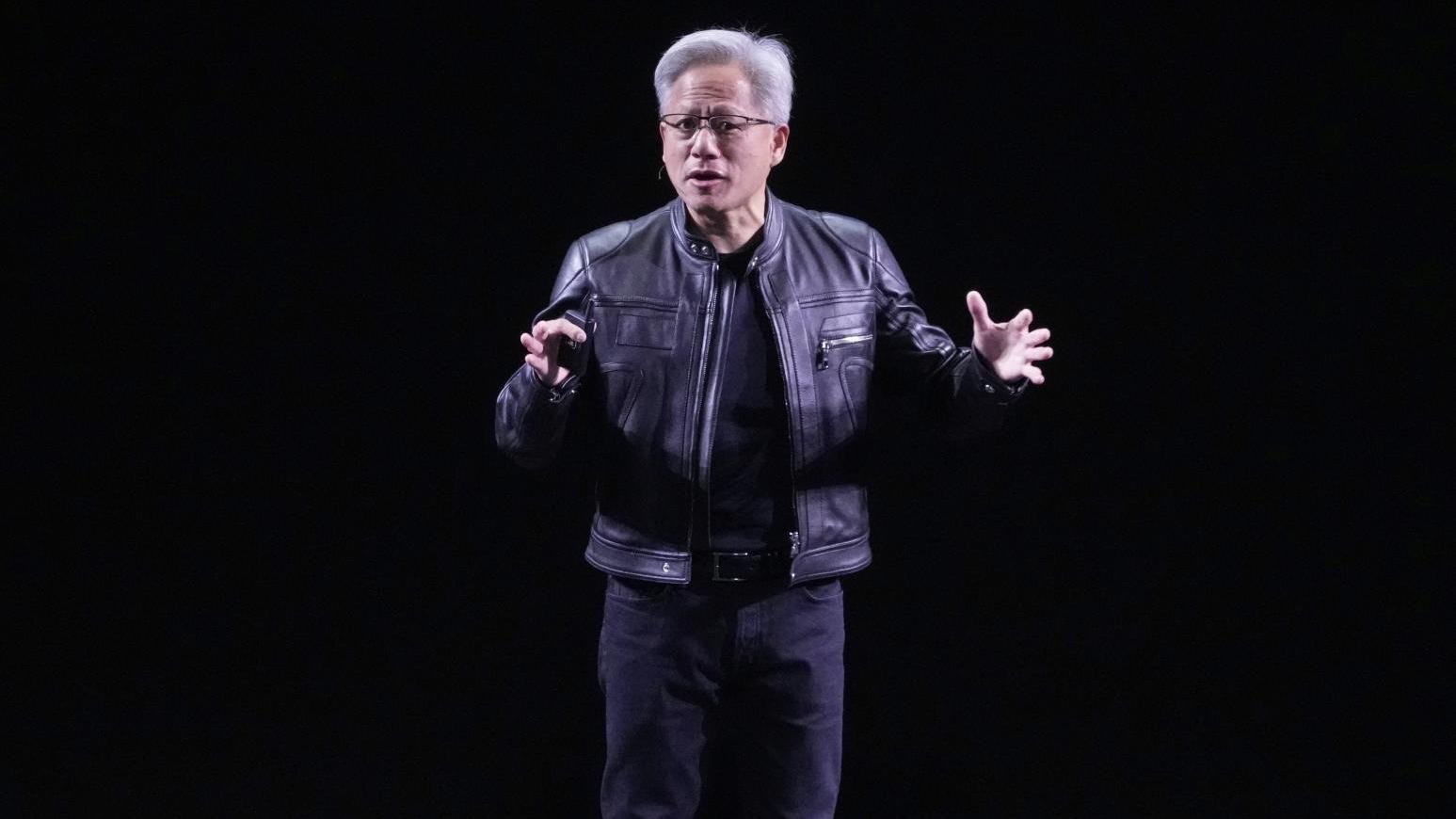 黃仁勳。（資料照／美聯社）