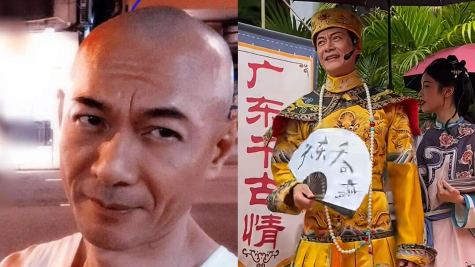 江華重現《九五至尊》造型扮皇帝 與內地粉絲見面大玩遊戲 