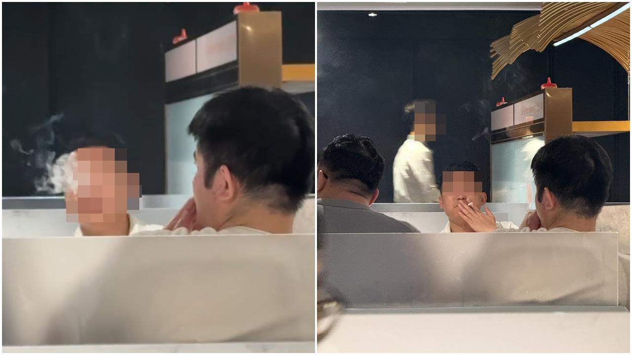 網上熱話｜旺角海底撈有客食煙 違反禁煙條例