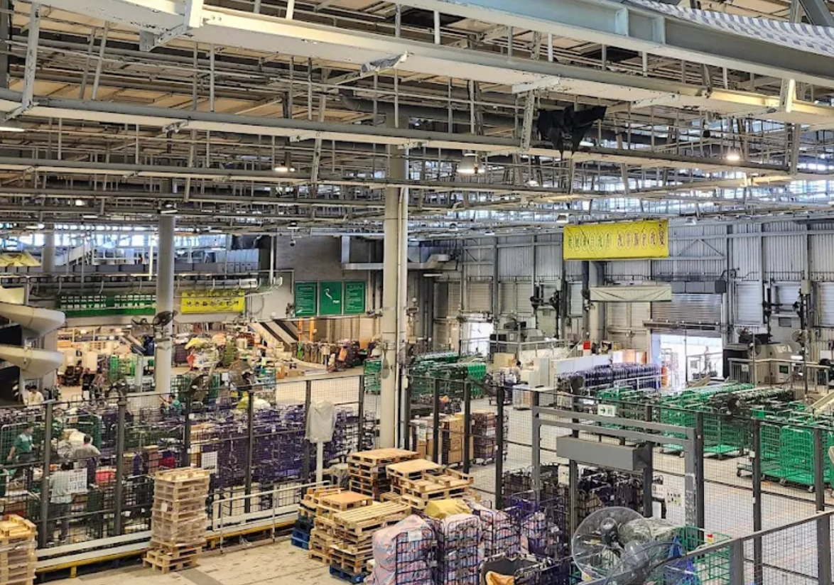 空郵中心位於赤鱲角，毗鄰香港國際機場。(電影服務統籌科圖片)