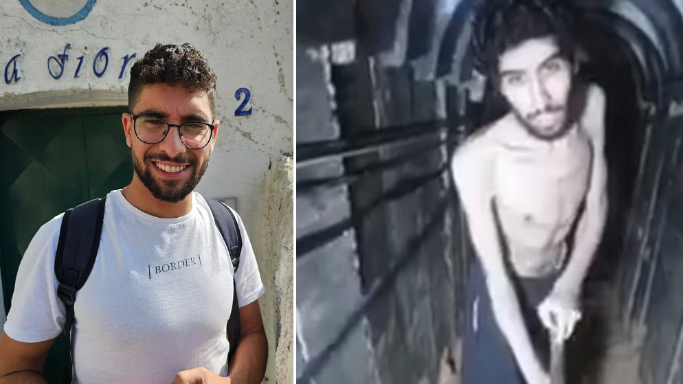 以青年遭哈馬斯扣押738天獲釋家人爆哭 健壯身型變骨瘦如柴 曾被迫「自掘墳墓」