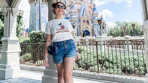 艾奎茲是迪士尼的鐵粉，深愛迪士尼。(互聯網)