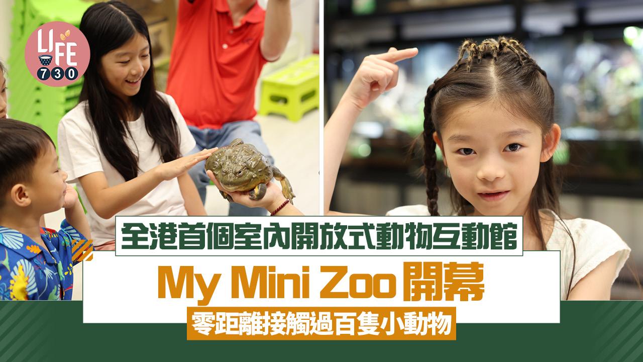 全港首個室內開放式動物互動館My Mini Zoo開幕 零距離接觸過百隻小動物