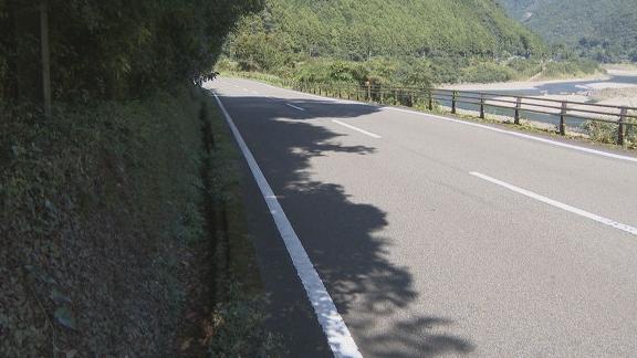 和歌山中國遊客遇交通意外死亡路段。(網上圖片)