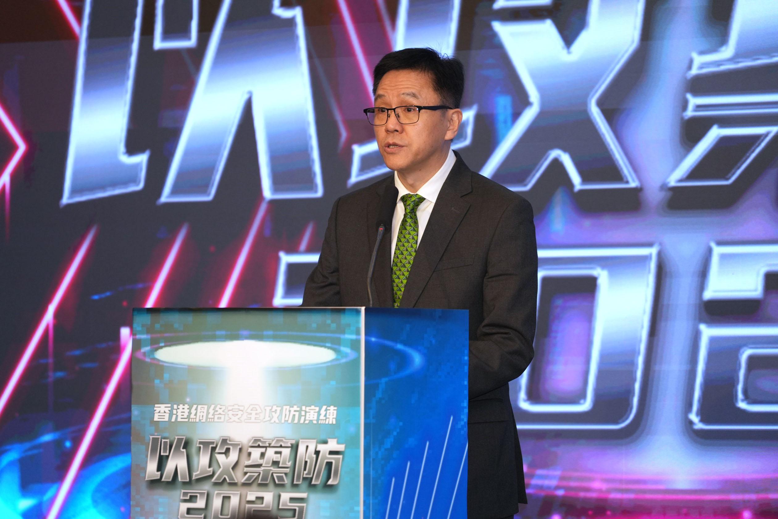 孫東表示，今年整體演練規模進一步擴大，涵蓋更多的公共服務。（政府新聞處）