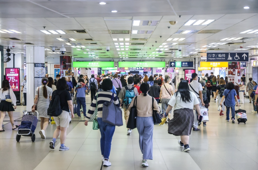 港人北上消費熱情不減 (中通社資料圖片)