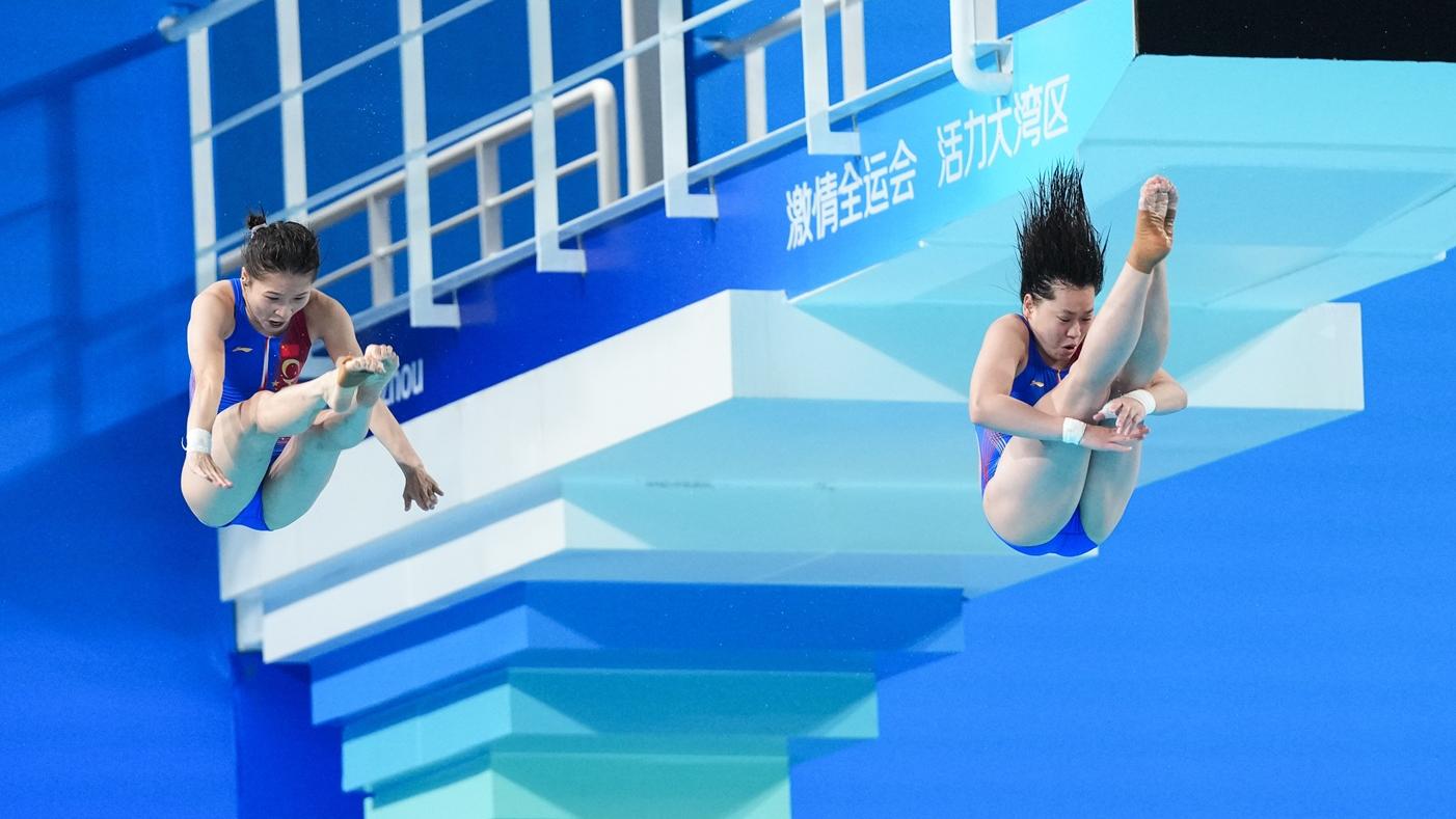 全紅嬋復出助廣東隊奪跳水女子團體金牌