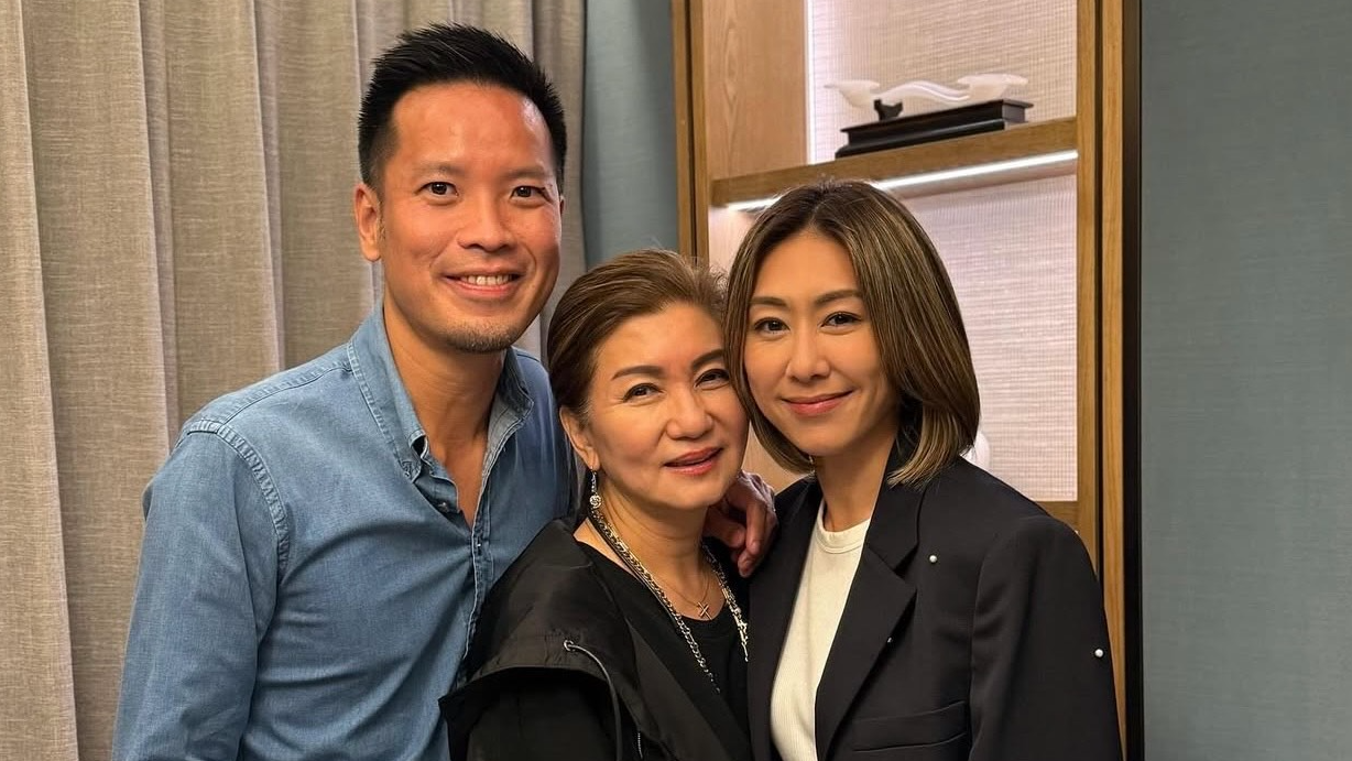 胡定欣帶老公見樂易玲 獲大讚天造地設的一對