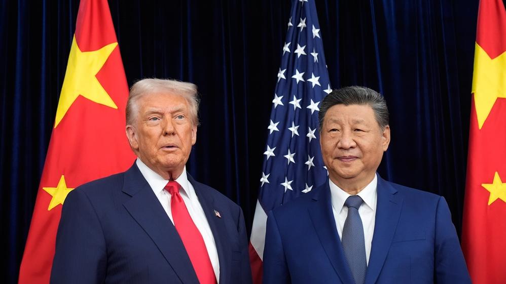 中美元首通話，闡台灣問題立場，特朗普接受邀請明年4月訪華。(AP)