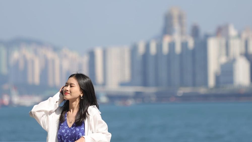 今日日間部分時間天色明朗，最高約26度。(資料圖片)