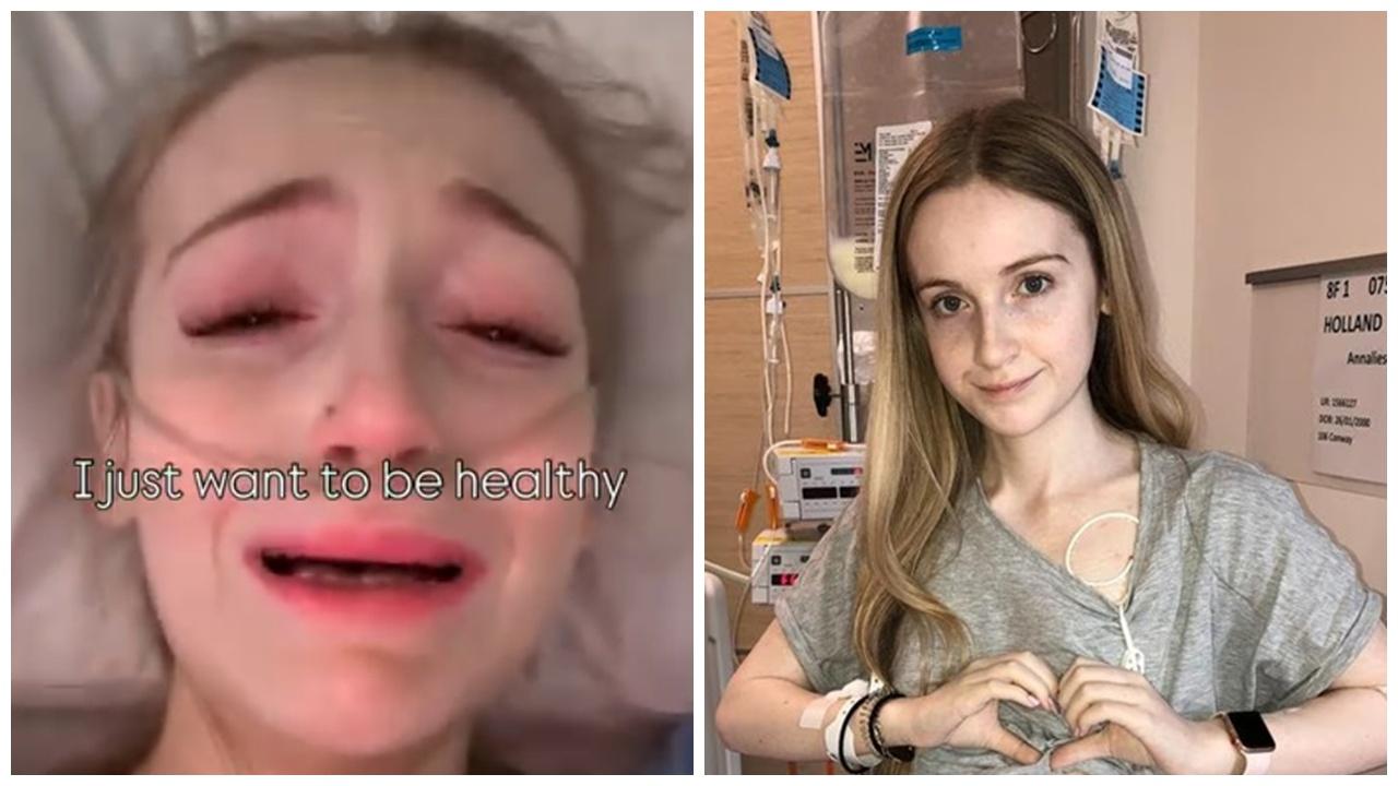 25歲女罹末期罕見病致敗血症及骨質疏鬆，獲准安樂死高興落淚。(IG)