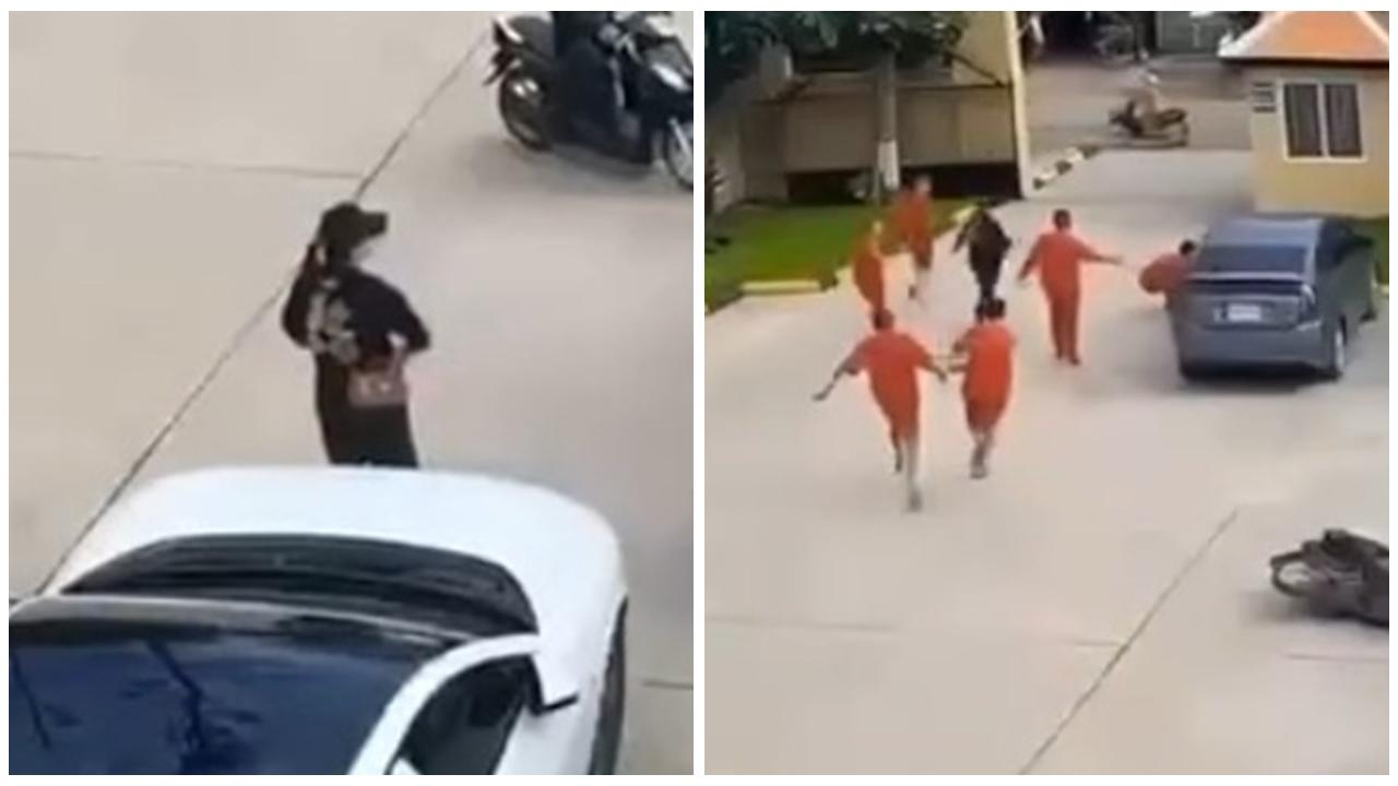 女子單槍匹馬闖法院，搶走6名男囚犯。(IG)