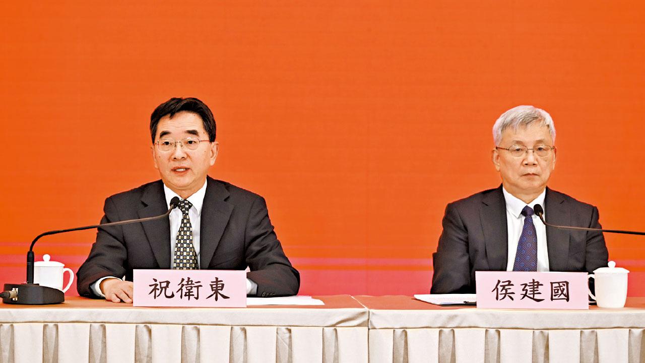 十五五規劃指明發展路向 祝衛東：國家支持會更大更廣