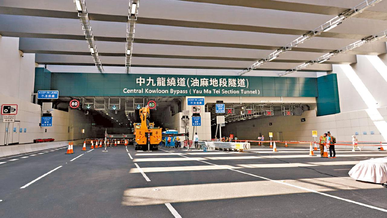中九龍繞道油麻地段12.21通車 來往油麻地與九龍灣僅5分鐘