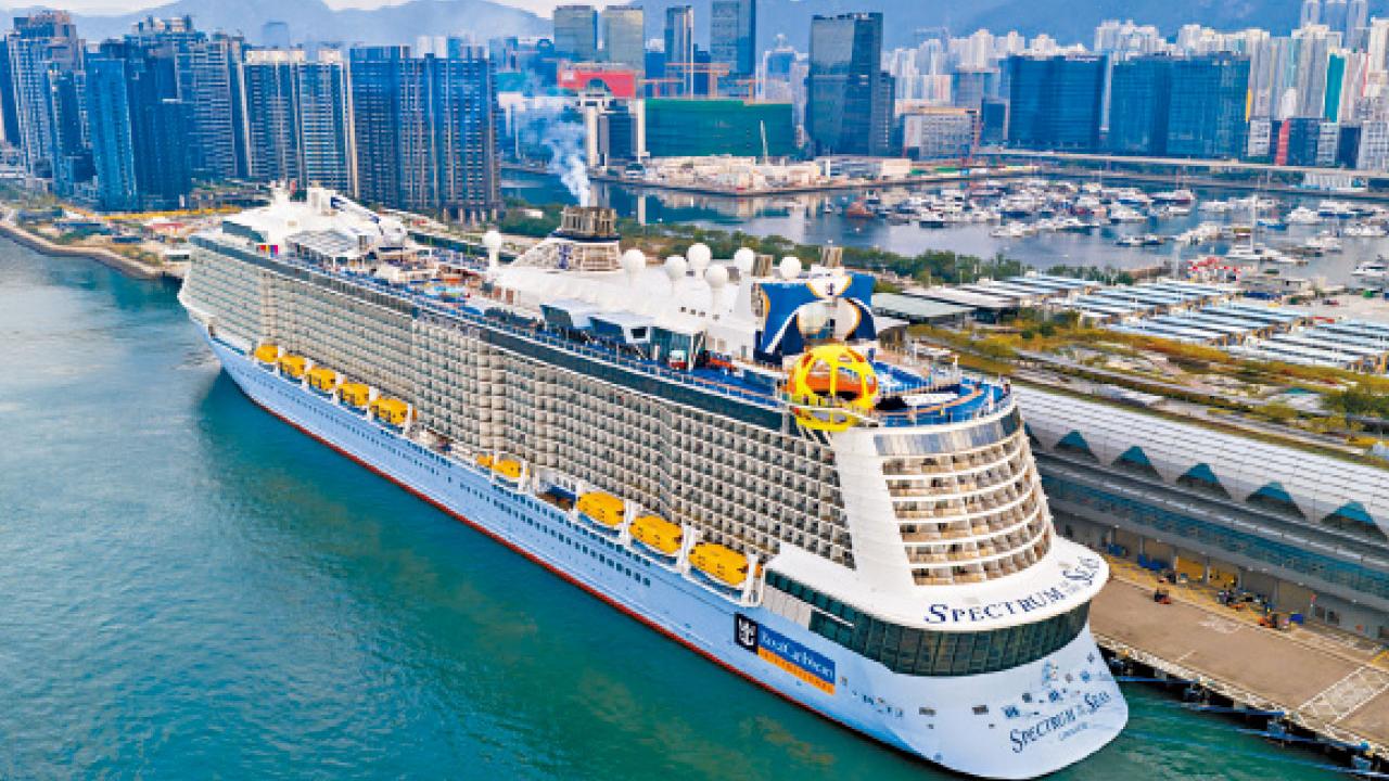 郵輪海洋光譜號再以香港作母港 林建岳料今年錄190郵輪船次升26%