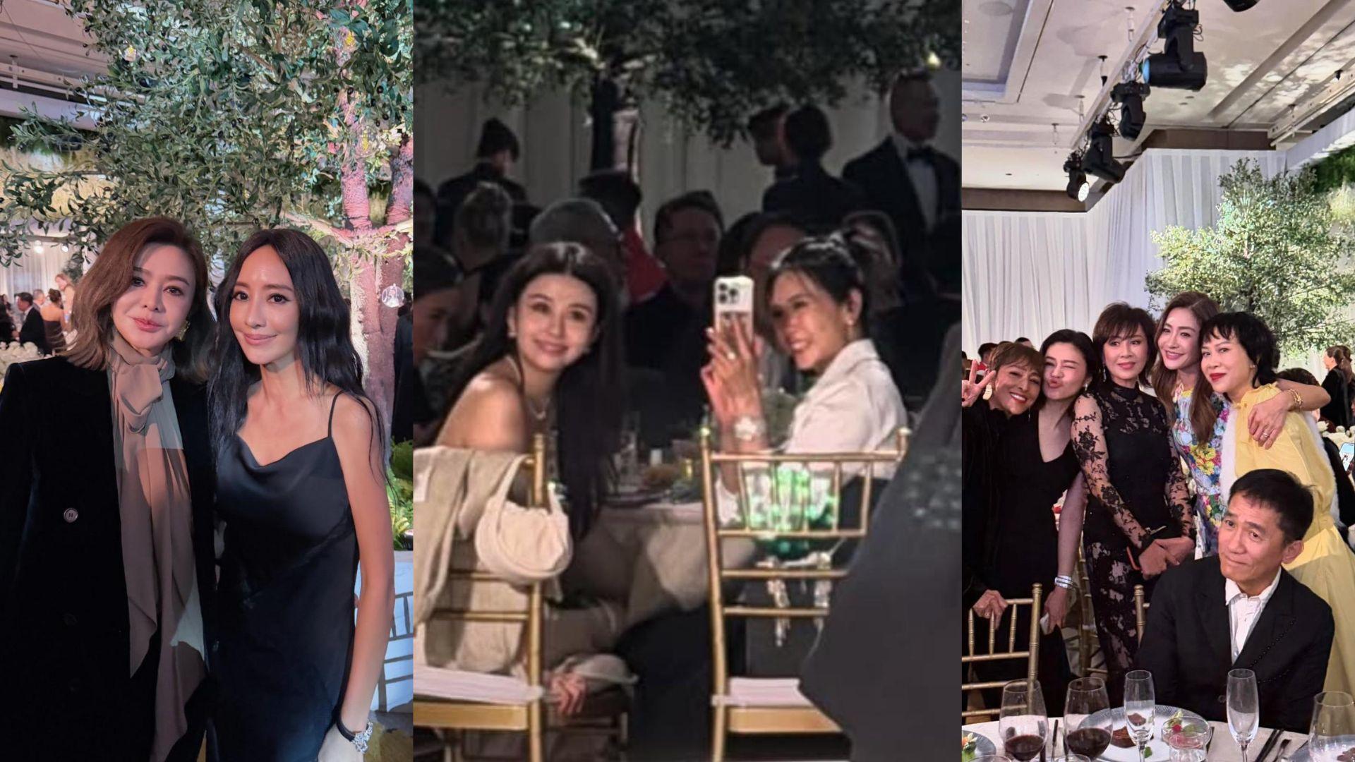 邱淑貞帶沈月賀沈嘉偉姪女大婚 梁朝偉劉嘉玲關之琳陣容勁過頒獎禮