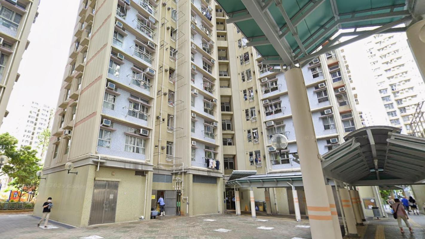 慈雲山慈康邨康健樓。（Google地圖截圖）