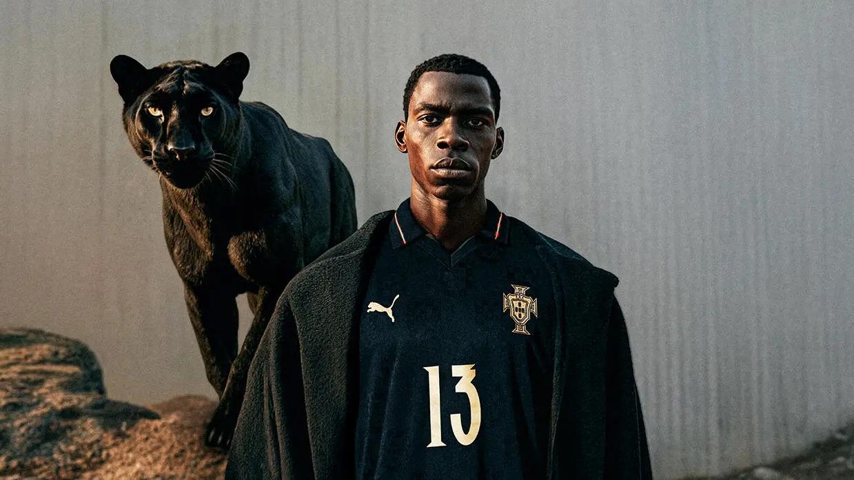 葡萄牙的黑色新戰衣。(PUMA)